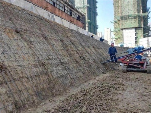 山阳建筑边坡支护